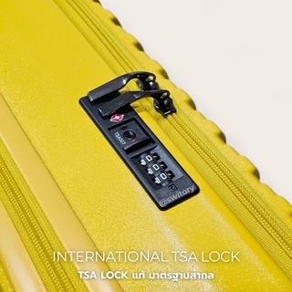 SWITORY THAILAND รับประกัน 5ปี กระเป๋า​เดินทาง รุ่น Anti161TSA facelift รุ่น TOP เปิดฝาหน้า ใส่ Notebook PC+PP 4ล้อ เบา