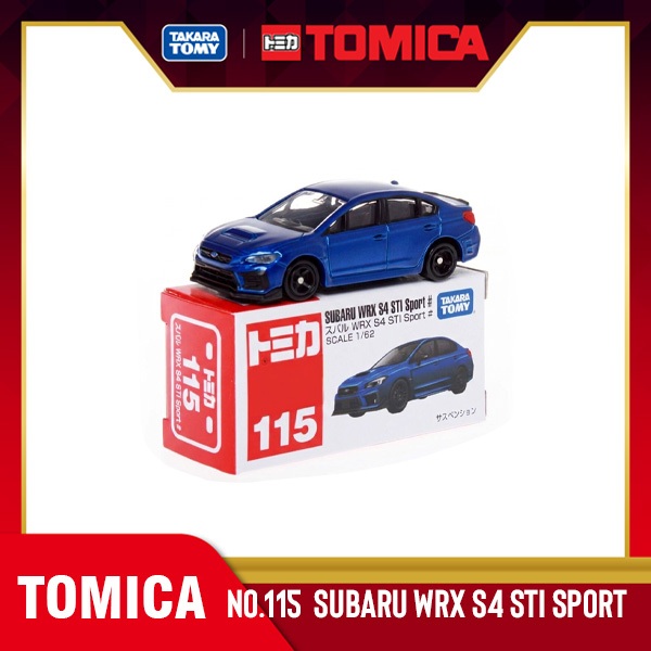 Takara Tomy โทมิก้า โมเดลรถ Tomica No.115  Subaru WRX S4 STI Sport