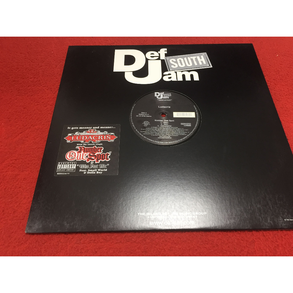 Number One Spot -  Ludacris ขนาด 12 นิ้ว LP ร้าน PinHaiMusic B139