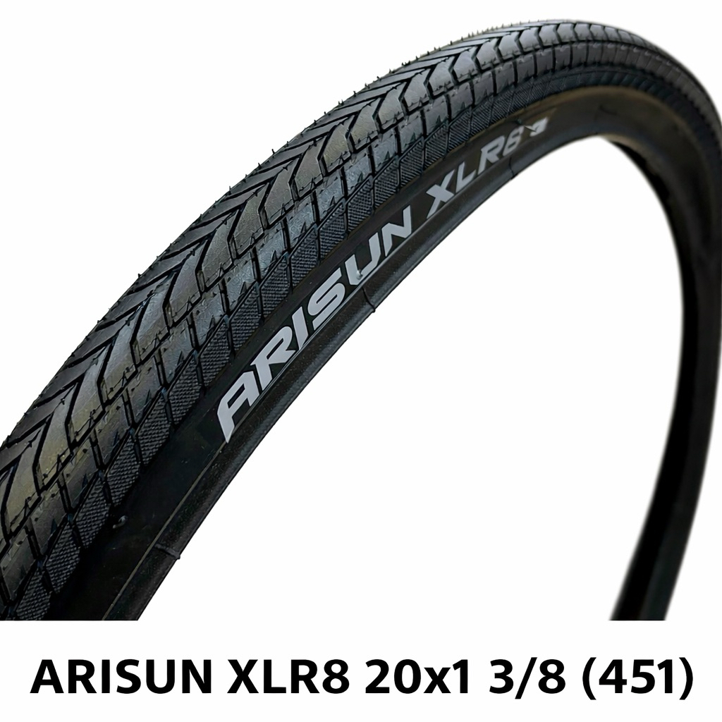 ARISUN ยางนอก ขอบลวด 20x1 3/8 (451) สำหรับจักรยานล้อ 20 นิ้ว