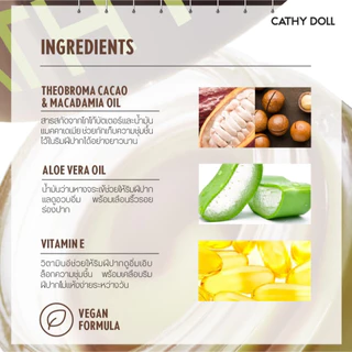 Cathy Doll Lip Balm ลิปบาล์มเข้มข้น บำรุงปากอวบอิ่ม ชุ่มชื่น กลิ่นช็อกดูไบ&กลิ่นอาซาอิเบอร์รี่ 12g