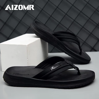 AIZOMR รองเท้าแตะผู้ชาย Flip Flops กันลื่น การรองรับส่วนโค้ง มีให้เลือก 5 สี รุ่น A2251
