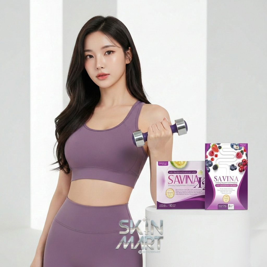 SAVINA ซาวีน่า อาหารเสริม ดูแลรูปร่าง สำหรับ 1เดือนm10