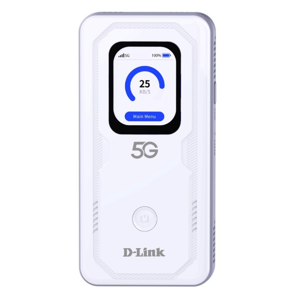 D-LINK DWR-U2100 5G MOBILE HOTSPOT ไวไฟแบบใส่ซิม พกพาสะดวก ใส่ซิมแล้วใช้งานได้เลย+แบตเตอรี่ 6000mAh(