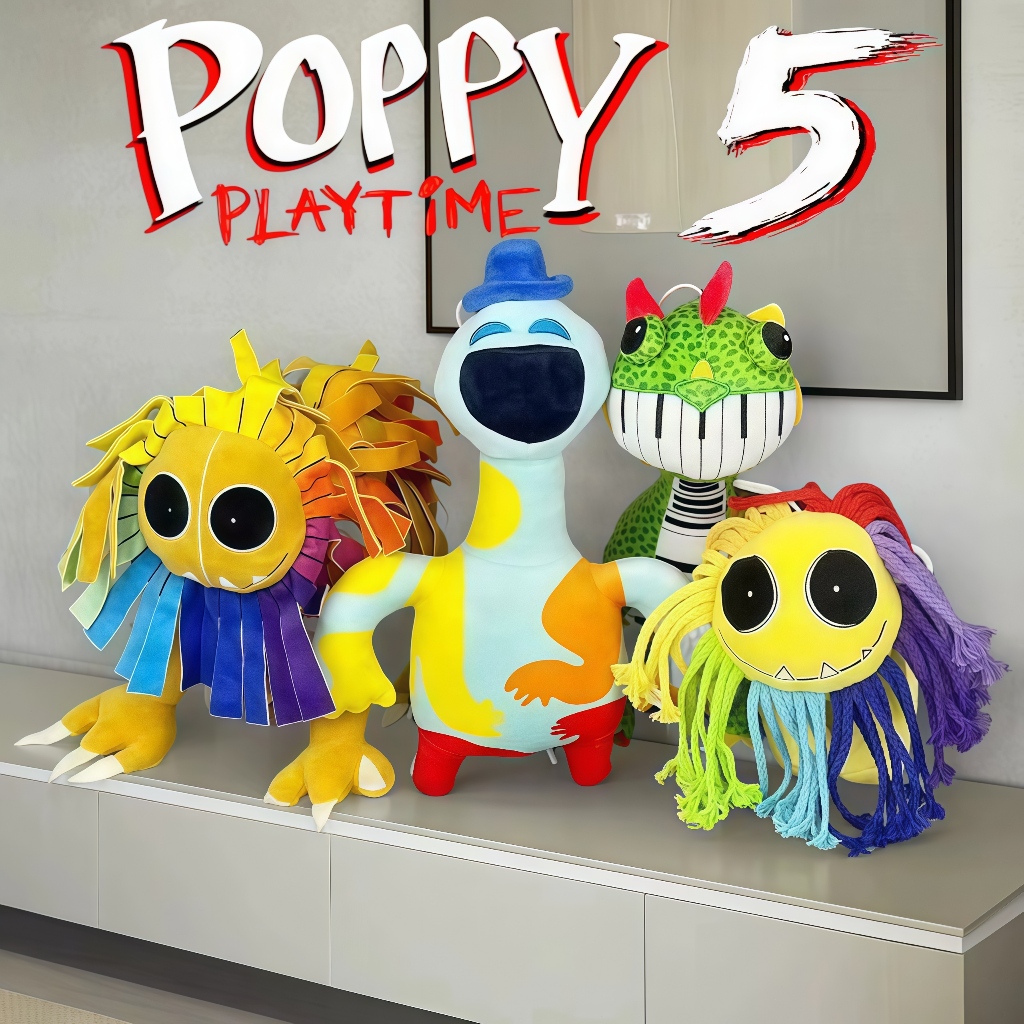 Nightmare Critters Plush Poppy Playtime Chapter 5 ของเล่นตุ๊กตา Poppy Playtime 4 3D พิมพ์ของเล่น