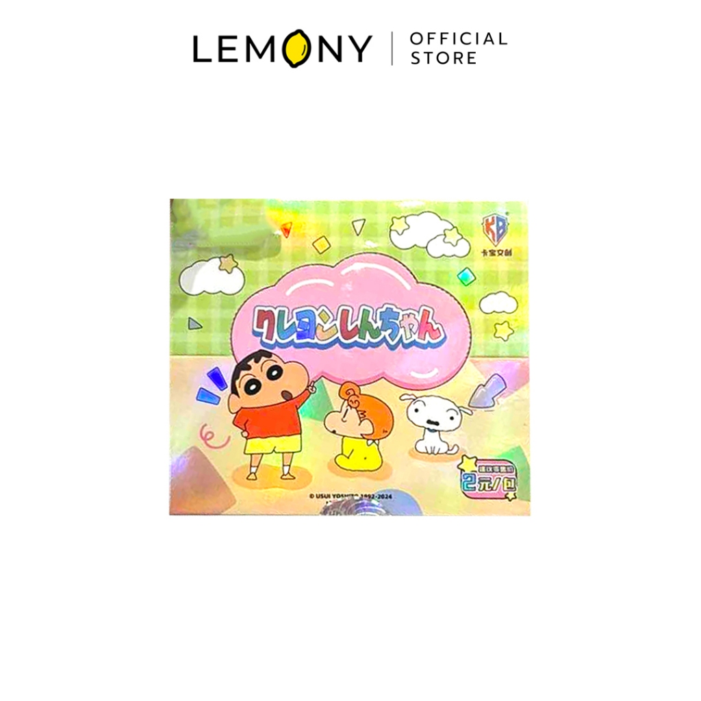 LEMONY ซองจุ่มการ์ดตัวละครเครยอนชินจัง ซีรีส์ Fun Time V2 Crayon Shin-Chan Collection ยกบ็อกซ์