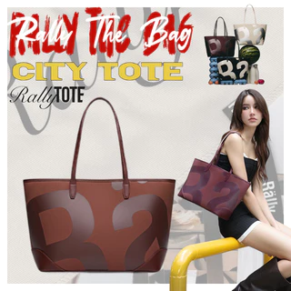 พร้อมส่ง✅แท้ Rälly🚚✨กระเป๋า Rally City Tote Bag x UNO Rally The Bag Rally Movement Tote Bag กระเป๋าถือ สะพายข้ Wine