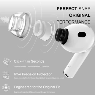 Spinfit AuraFine จุกหูฟัง ซิลิโคน สำหรับ AirPods Pro Gen 3 Silicone Eartips ครบทุก Size