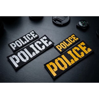 ป้ายPOLICEติดเสื้อเกราะ