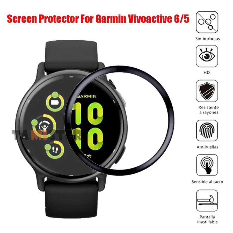 ฟิล์มกันรอย 3d สำหรับนาฬิกา Garmin Vivo Active 5 / Active 6