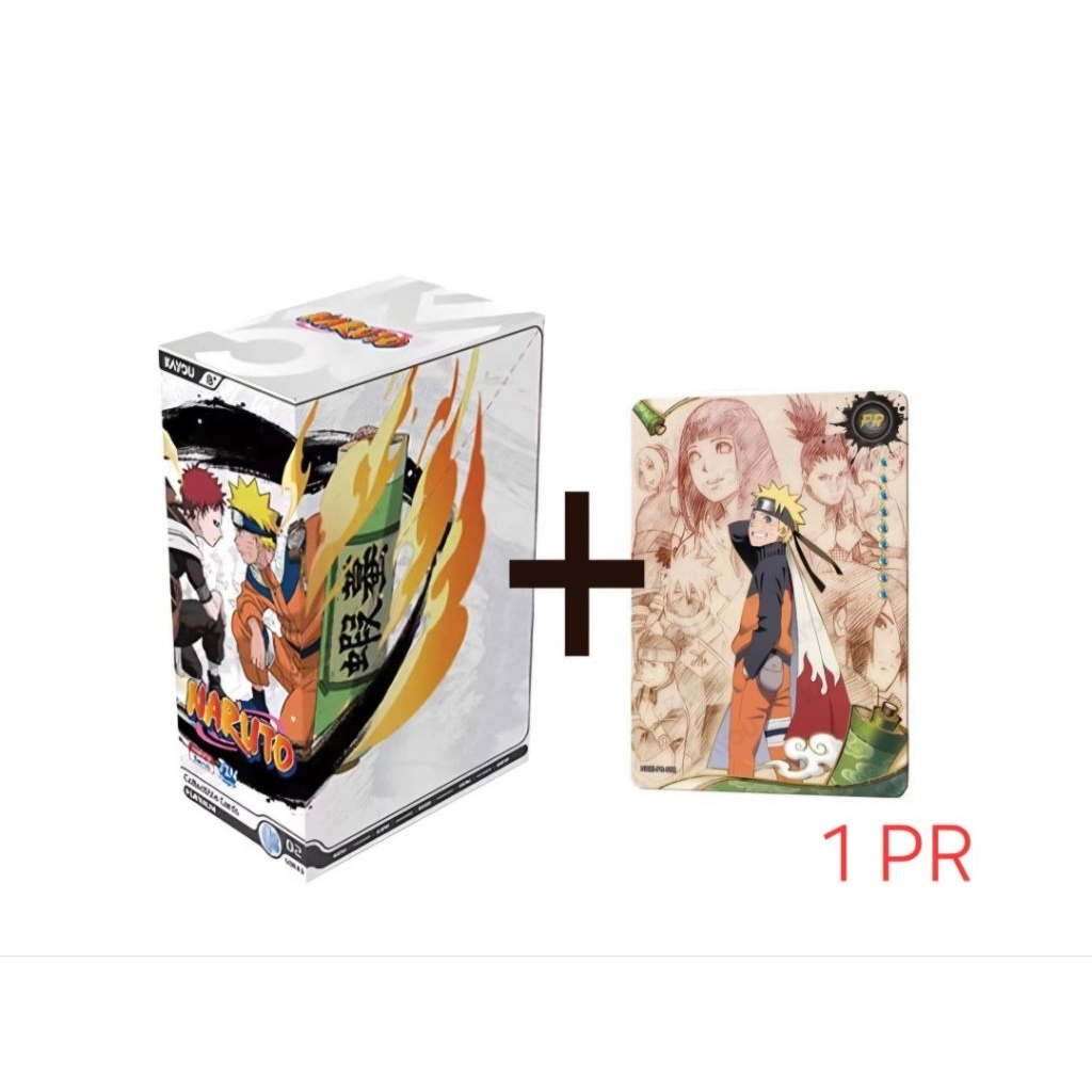 [พร้อมส่งEMS/ส่งด่วน] KAYOU Naruto Card Chapter Jin-SEA-Series 2 Eng Ver + 1Promo