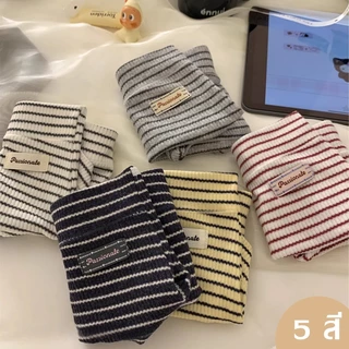 Cotton🥓L-2XL🚀 กางเกงบ็อกเซอร์สตรี 100% ผ้าฝ้ายแท้ ลายทางวินเทจ ใส่สบาย ระบายอากาศดี ป้องกันแบคทีเรีย เหมาะสำ
