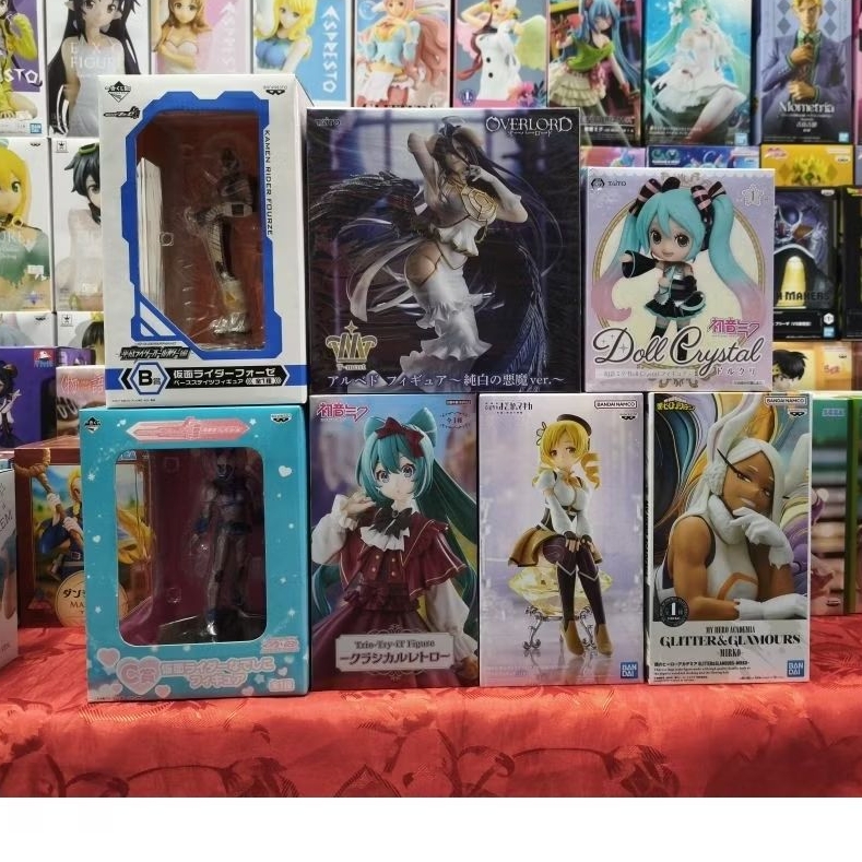 โมเดลฟิกเกอร์ของแท้นำเข้าจากญี่ปุ่นพร้อมจัดส่งในไทย จากเรื่อง โอเวอร์ลอร์ด มาโดกะ มิกุ มาสไรเดอร์โฟเซ่ และ มายฮีโร่