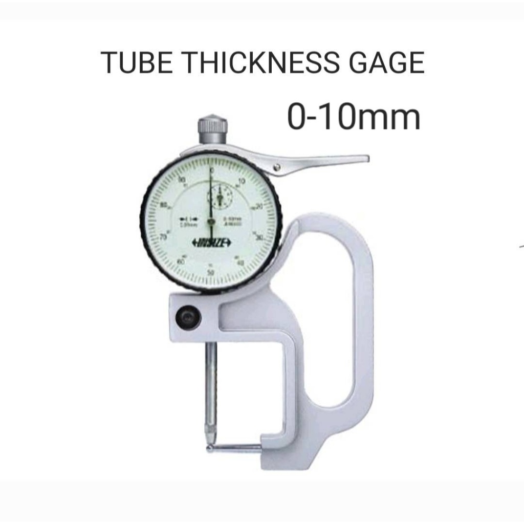 Tube Thickness Gage เกจวัดความหนาท่อ 10 x 0.01 mm INSIZE 2367-10A