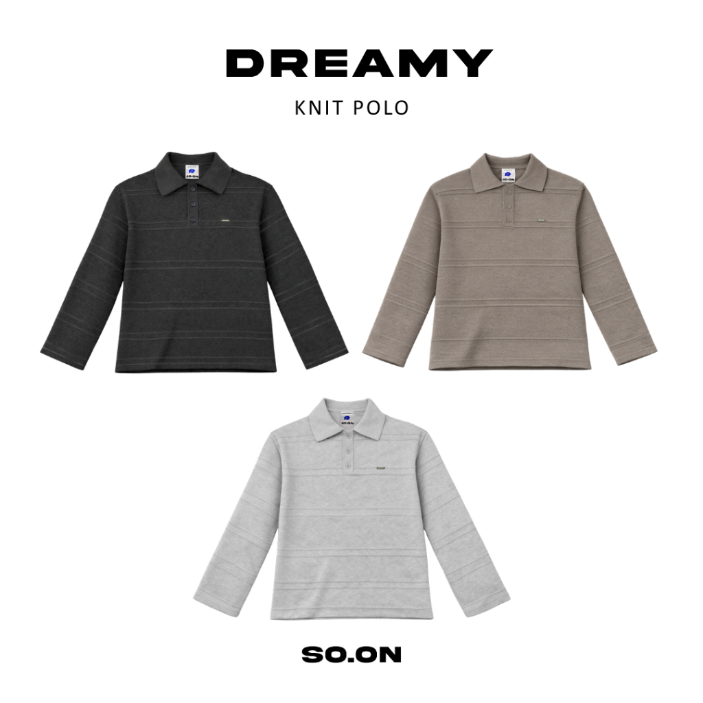 SO.ON : Polo เสื้อโปโล แขนยาว รุ่น Dreamy – โปรปัง