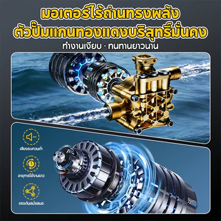 SOARFLY 6800W เครื่องฉีดน้ำแรงดันสูง 180PA รุ่นใหม่ ปรับแรงดันน้ำได้ ตัดน้ำได้อัตโนมัติ รุ่น