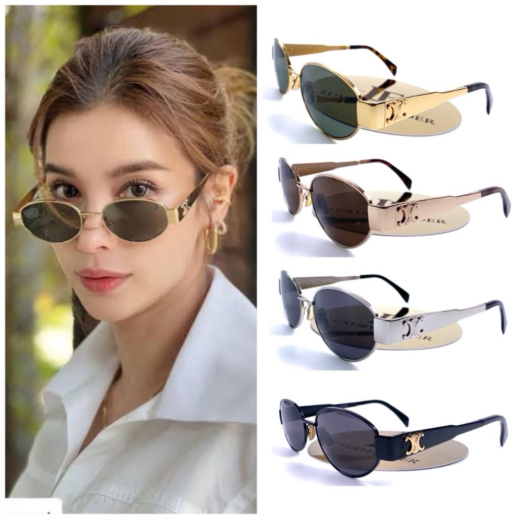 แว่นกันแดด CELINE Triomphe Metal 01 CL40235U รีวิวเจาะลึก เลือกให้คุ้มค่า