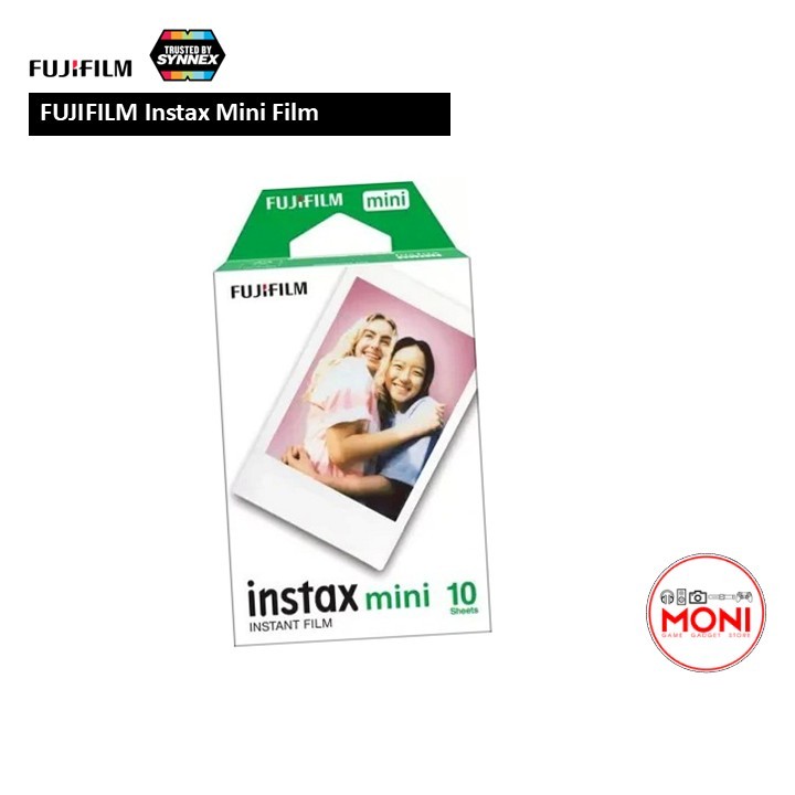 FUJIFILM Instax Mini Film ฟิล์มสำหรับกล้อง Instax Mini ทุกรุ่น กรอบพื้นขาวแบบ 1x10