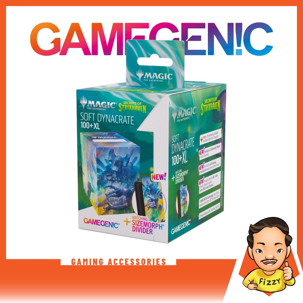 [FIZZY] Gamegenic: Secrets of Strixhaven Soft Dynacrate 100+ XL [กล่องใส่การ์ด]