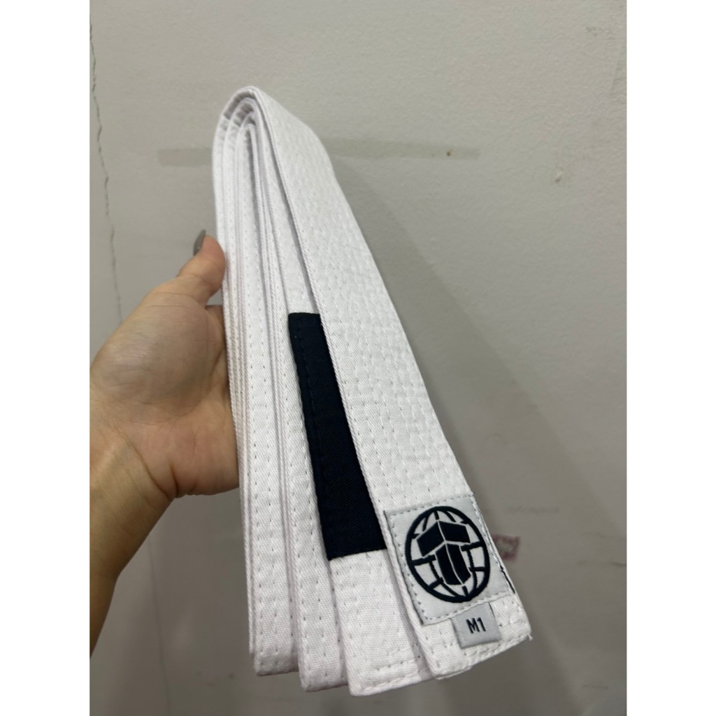 สาย bjj tatami belt สายขาวบราซิลเลียนยูยิตสึ (Brazilian Jiu-Jitsu - BJJ) แบรนด์ Tatami Fightwear หนา