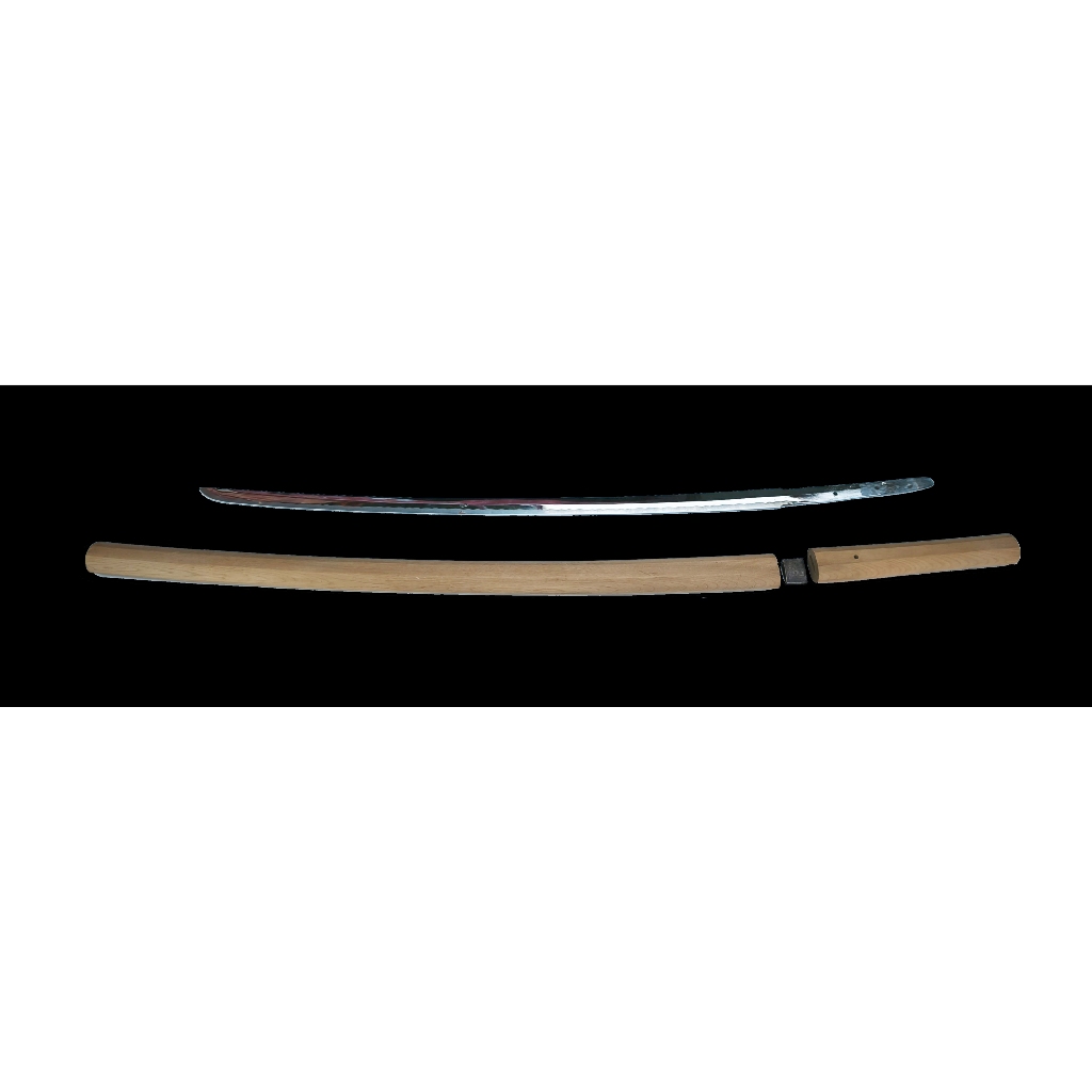ดาบ katana ดาบฝึก ใบโลหะไม่มีคม ยาวรวม101cm. มือสองจากญี่ปุ่น Iaito Replica katana sword
