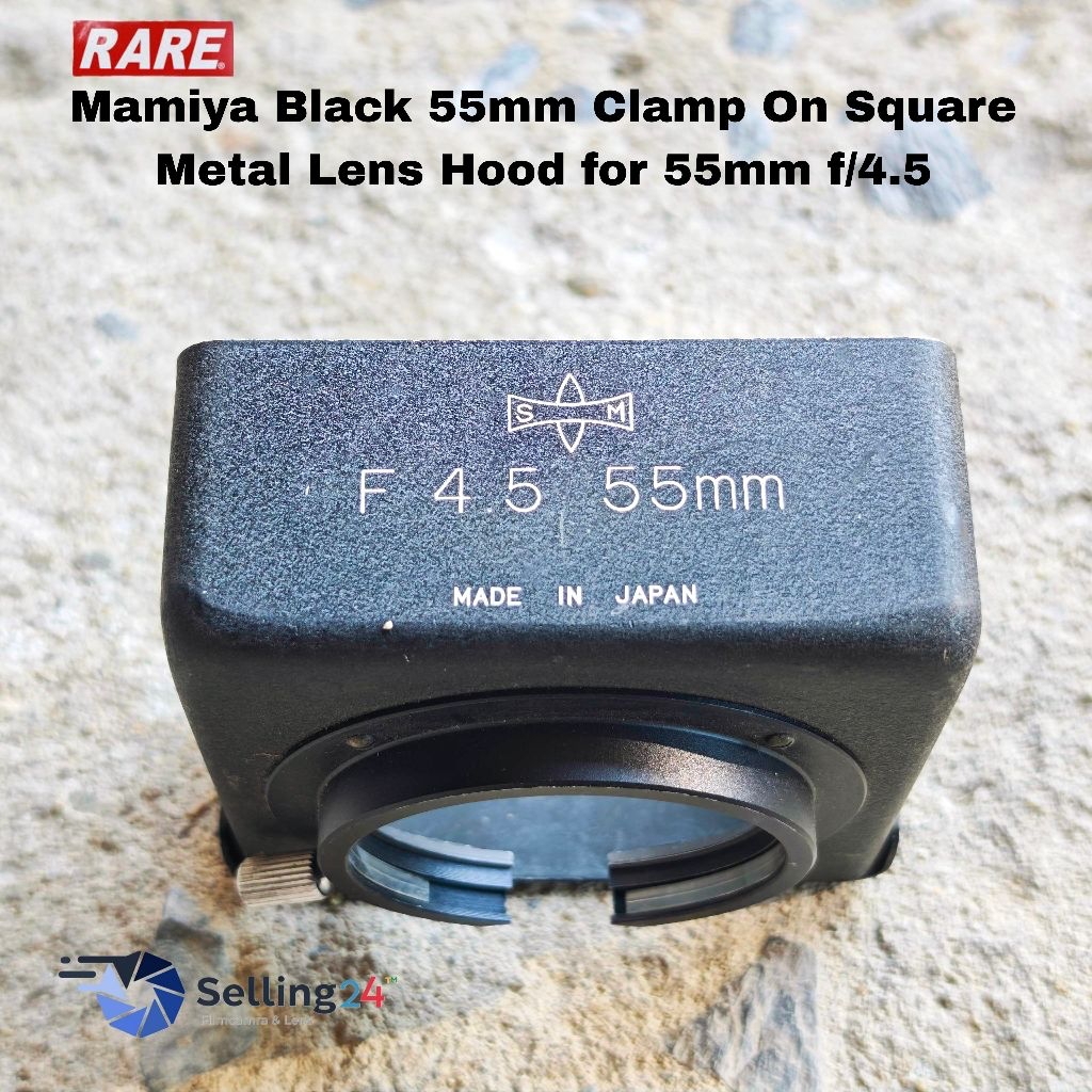 Mamiya Square Metal Lens Hood 55mm f/4.5 (Clamp-On) สำหรับ Mamiya TLR