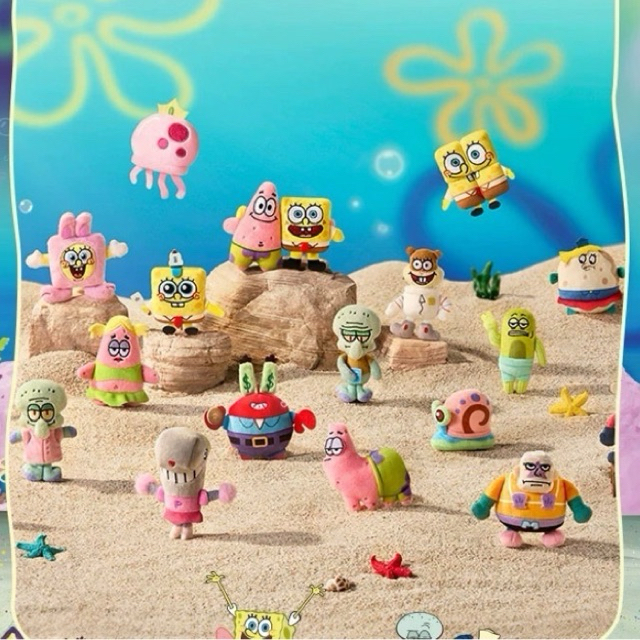 พวงกุญแจ Spongebob bikini bottom