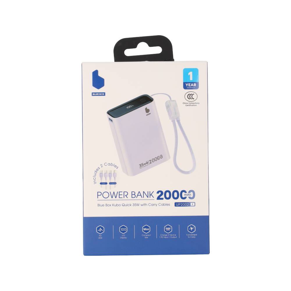 พาวเวอร์แบงค์ Blue Box Kubo Quick 20000 mAh 35W (EP-P201) รูปที่ 7