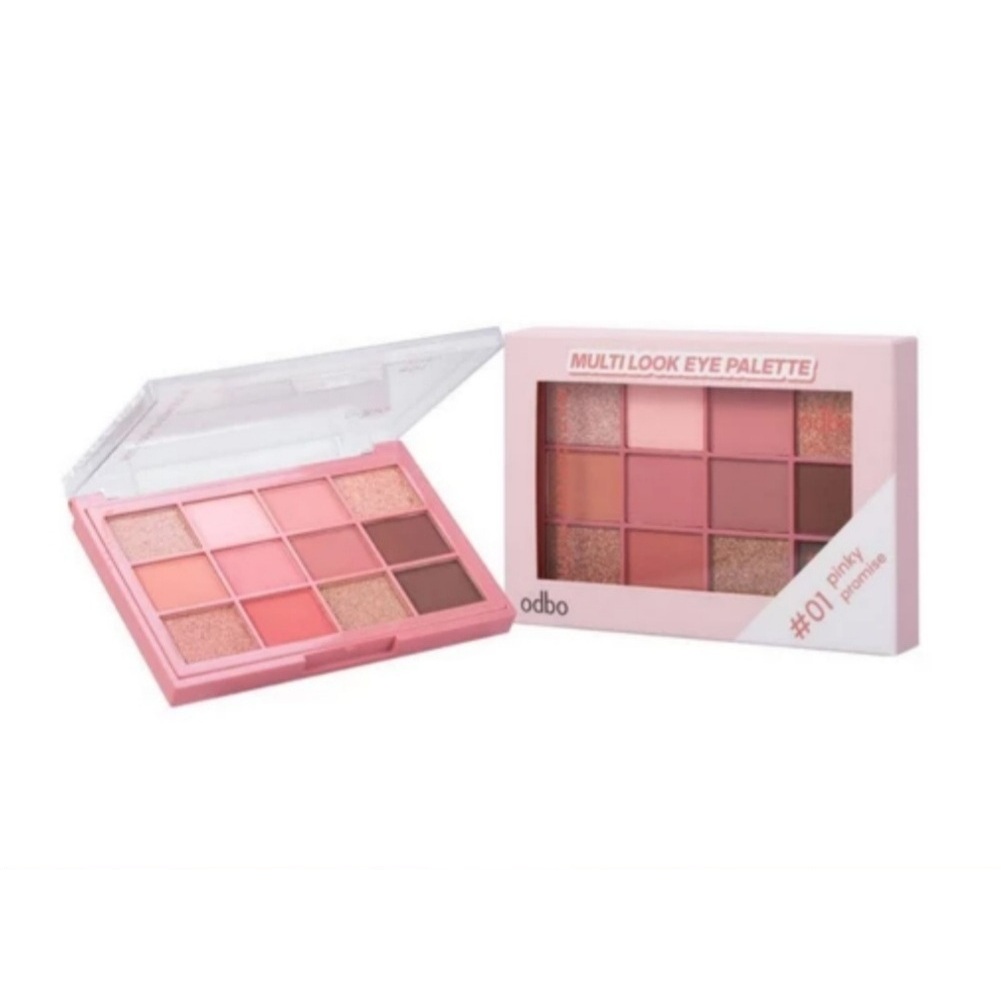 Odbo Multi Look Eye palette 10g โอดีบีโอ มัลติ ลุค อาย พาเลท (OD2012)