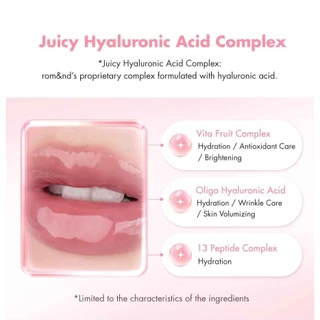 [rom&nd official] rom&nd JUICY FLASH LIP OIL 4.5g (11 colors) | Oil Glow, Flash Like Shine Lip Oil