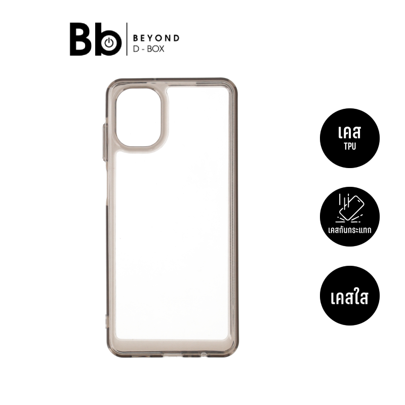 เคส FOX Samsung Galaxy A07 5G JellyGuard Gray/Transparent by BB Beyond D-Box