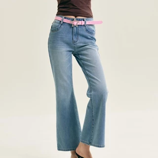 CHUUCHOP - (XS-6XL) Nova Bootcut การเกงยีนส์ทรงบูทคัท ขาม้า ผ้ายืดหยุ่นใส่สบาย (C8563)