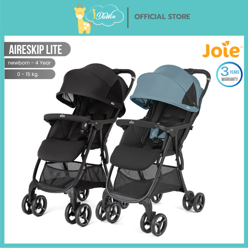 Joie รถเข็นเด็ก รุ่น Aireskip Lite แรกเกิด-15 kg น้ำหนักเบาเบาะปรับนอนราบได้