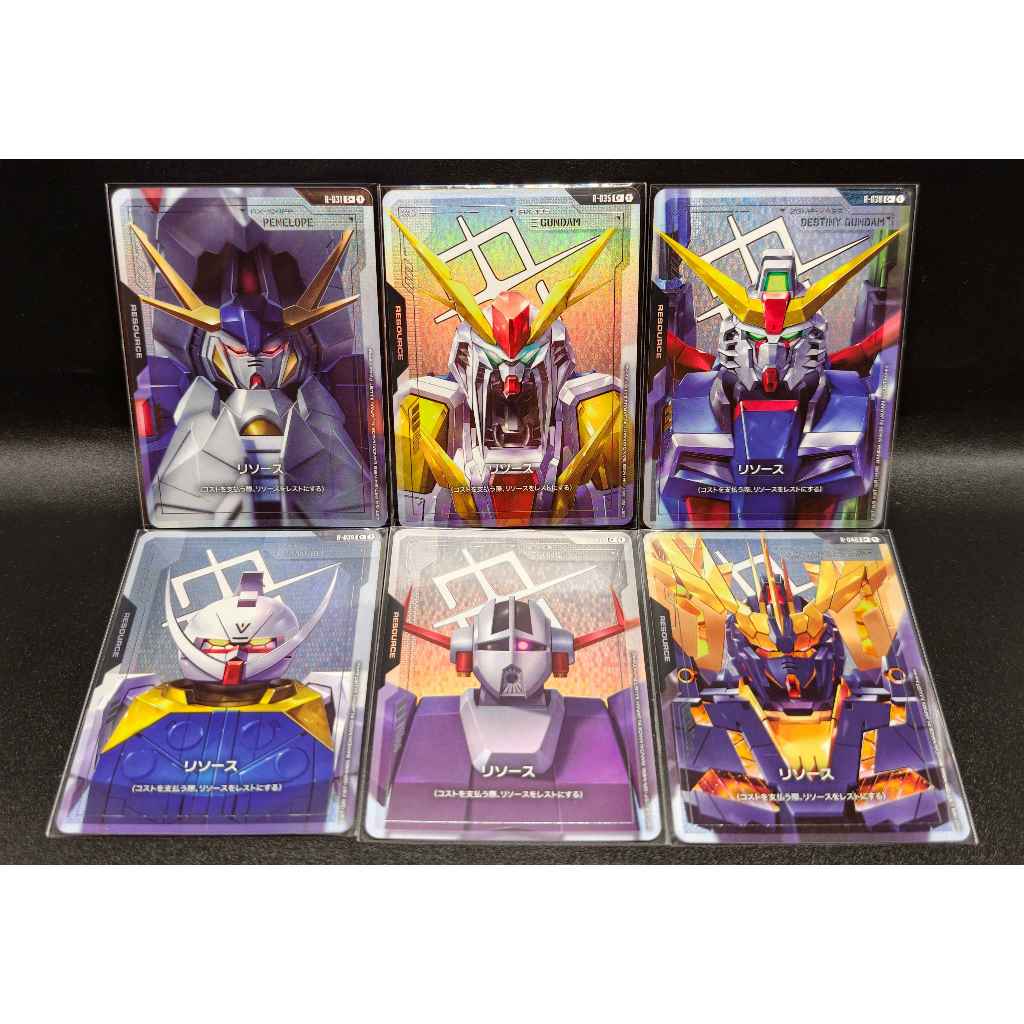 GD04 แยกใบ Resource C+  Phantom Aria Gundam Card Game