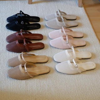 ส่งด่วน!! ALINBRAND รองเท้าแตะ ตะข่าย แต่งหัวใจน่ารัก รุ่น บีริส อลินแบรนด์ ไซส์36-42