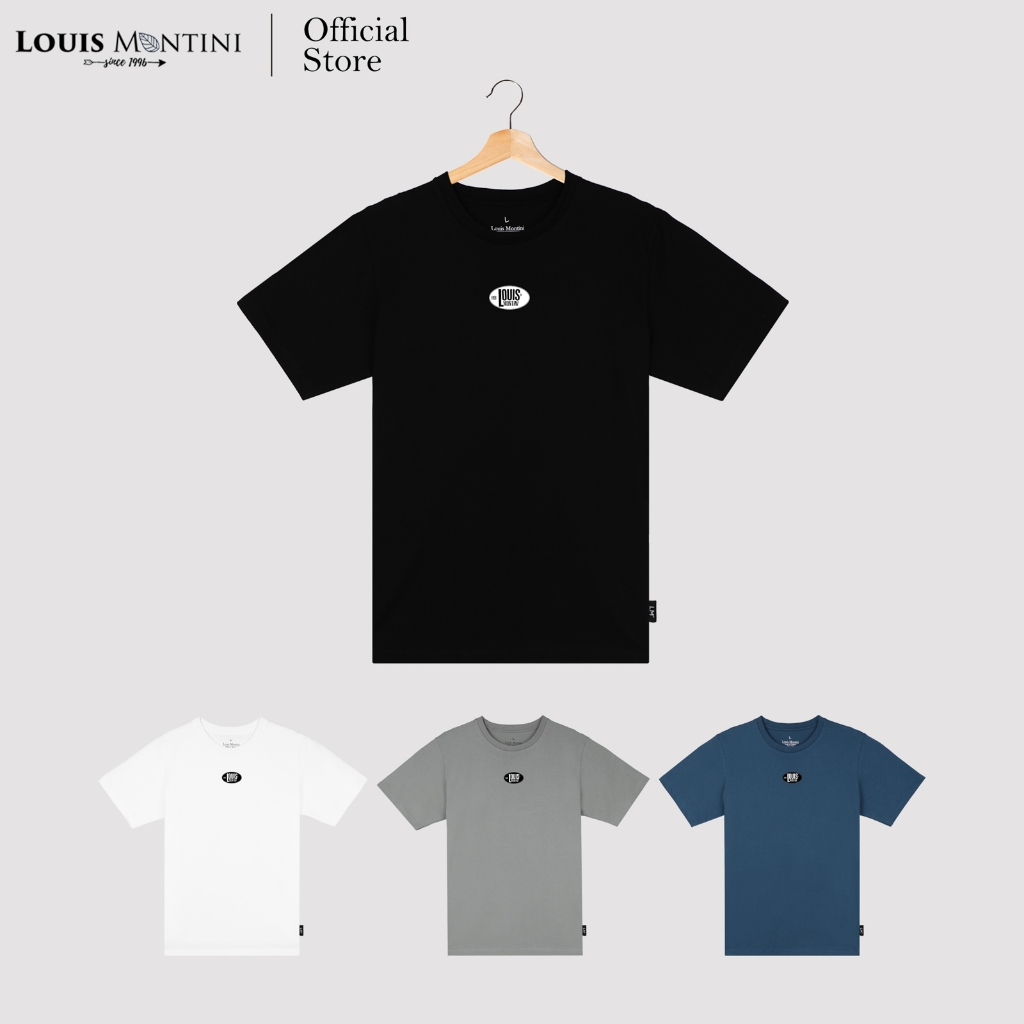 [Clearance sale] Louis Montini เสื้อยืด Unisex T-Shirt ผ้าคอตตอน 100% Super soft (Louis Montini the 