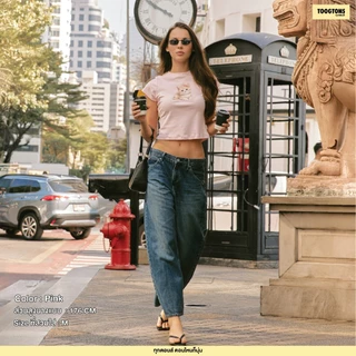 Toogtons ทุกตอนส์ เสื้อยืดผู้หญิง รุ่น Baby Soft ลาย Unconditional love เสื้อยืด เสื้อ baby tee
