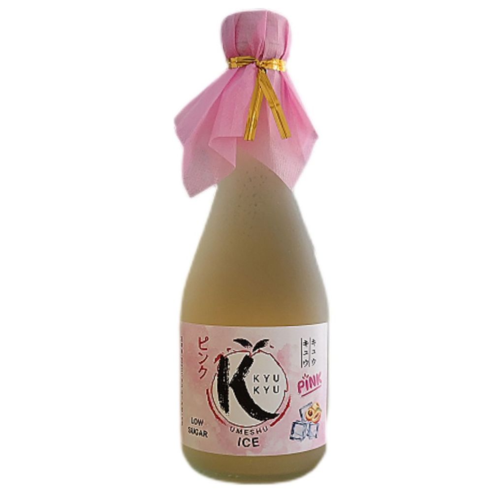 KYU KYU ( คิวคิว ไอซ์ พิ้งค์ ) LOW SUGAR น้ำตาลน้อย แคลตํ่า