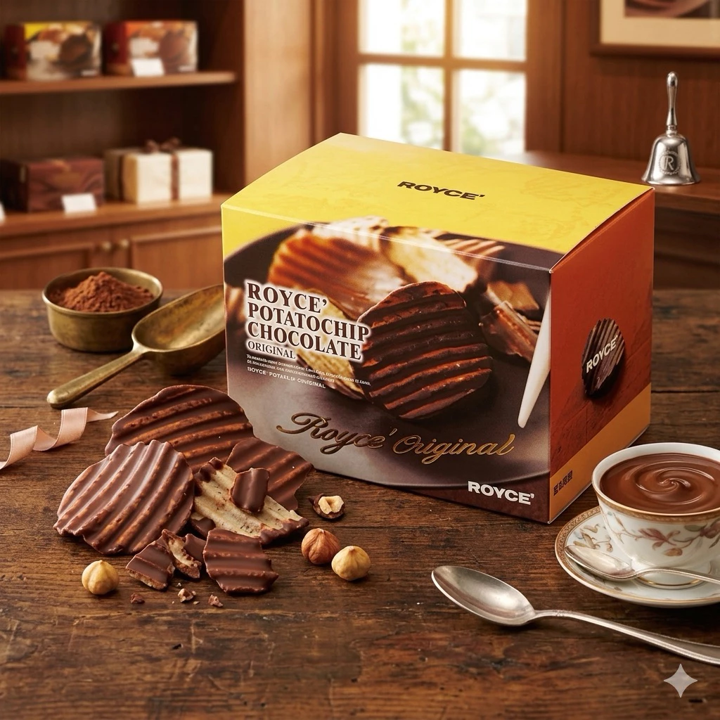 ROYCE' Potatochip Chocolate Original โปเตโต้ชิพ ช็อกโกแลต ออริจินัล