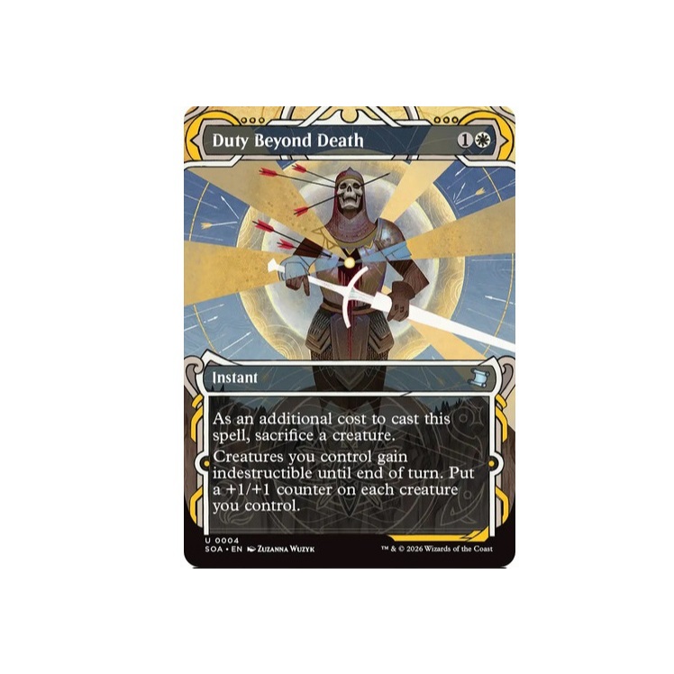 [MTG][Single][SOA] Duty Beyond Death ระดับ Uncommon [ภาษาอังกฤษ] ราคา ถูกที่สุด ดีลบีเคเค แกลเลอรีภาพที่ 2