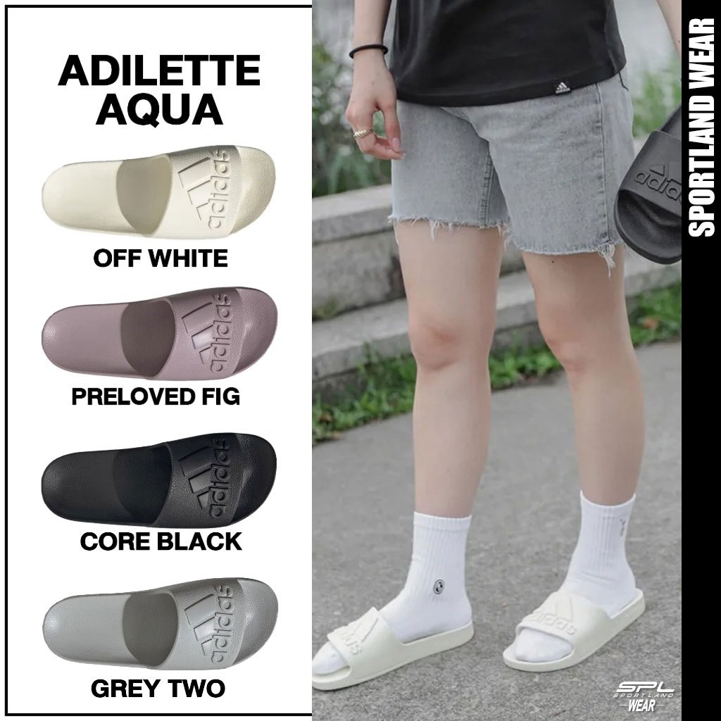 Adidas Collection อาดิดาส รองเท้าแตะ รองเท้าแฟชั่น Adilette Aqua IF7370 / IF7371 / IF6068 / IF6067 (