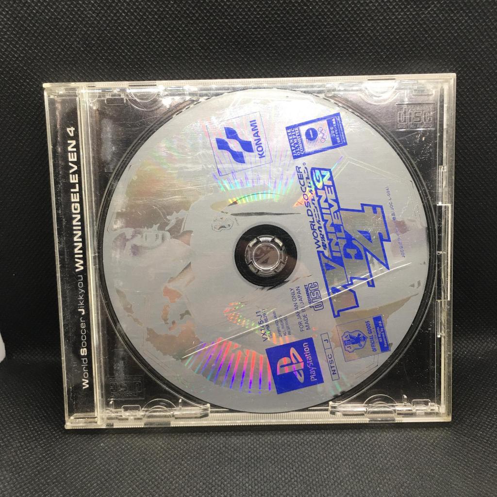 เกม World Soccer Jikkyou Winning Eleven 4 สำหรับเครื่อง PlayStation (PS1) [แผ่นแท้ Japan]