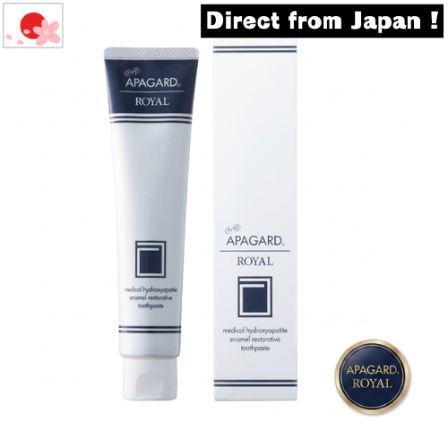 APAGARD ROYAL ยาสีฟันพรีเมียมจากญี่ปุ่น สูตร Nano Hydroxyapatite ฟลูออไรด์ฟรี กลิ่นมินต์อ่อน【Japan Original】