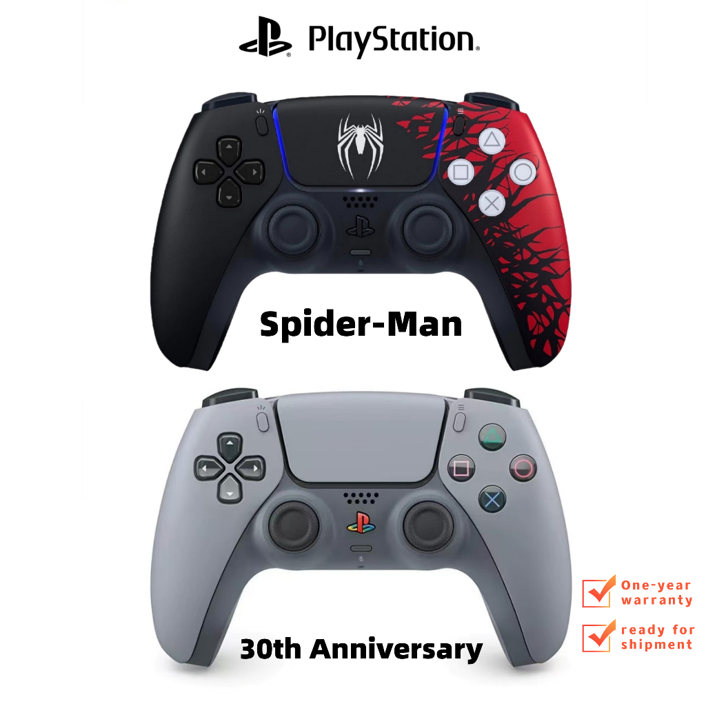 [ส่งด่วน] PlayStation : จอย PS5 Wireless gaming controller limited edition DualSense Spider-man - 30th Anniversary