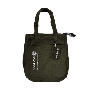 ( สินค้าของแถม ) กระเป๋าผ้า CITIZEN Eco-Drive ( 6.5 x 32 x 35 CM ) Tole BAG