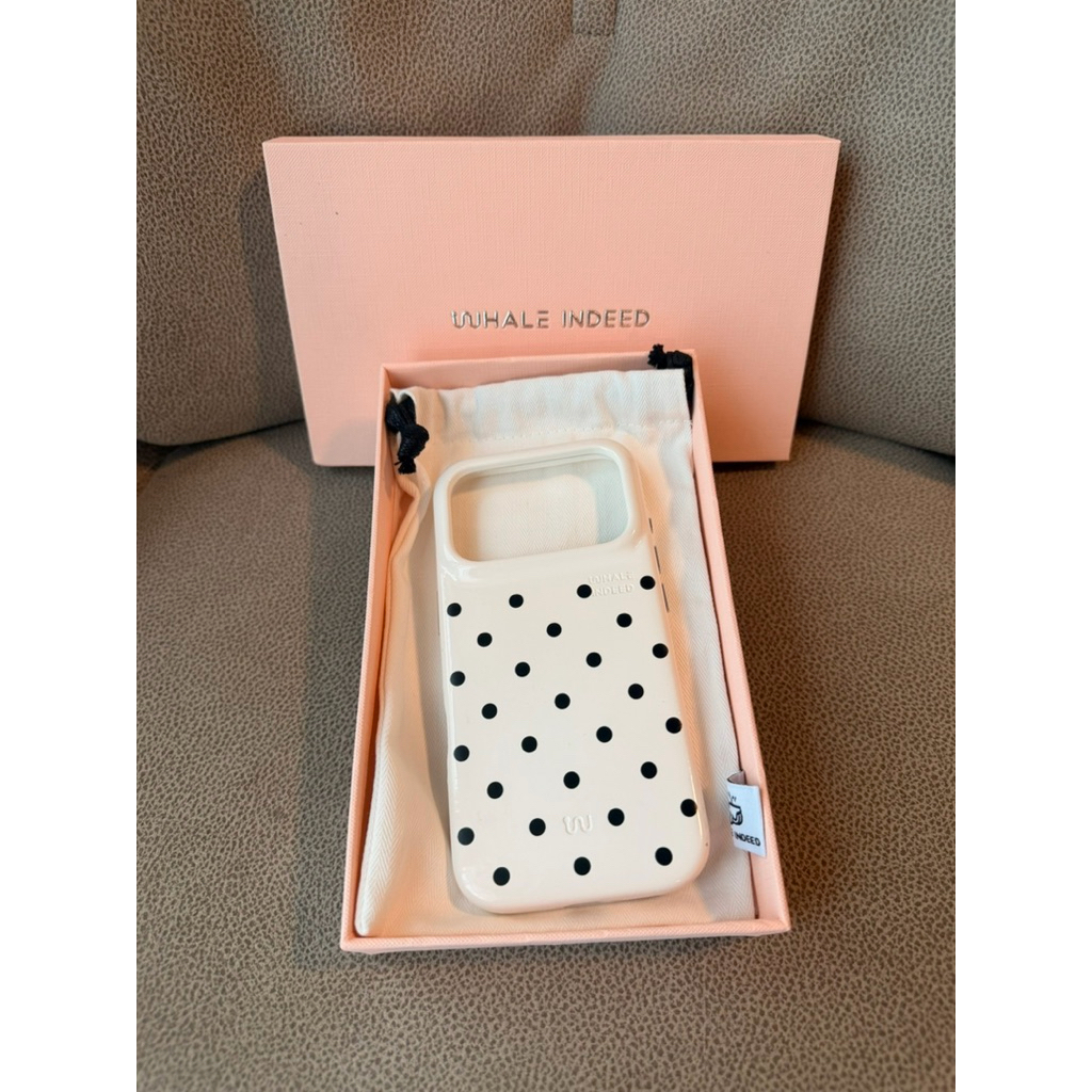 Whale Indeed - Case 17pro เคสลาย polka dot น่ารักมากกกกก