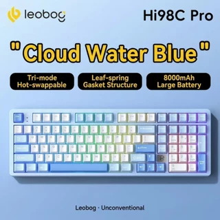 LEOBOG Hi98pro keyboard thai คีย์บอร์ดกลไกภาษาไทย คีย์บอร์ดคัสตอม 98 คีย์ 3 โหมด รองรับ macOS และ Windows