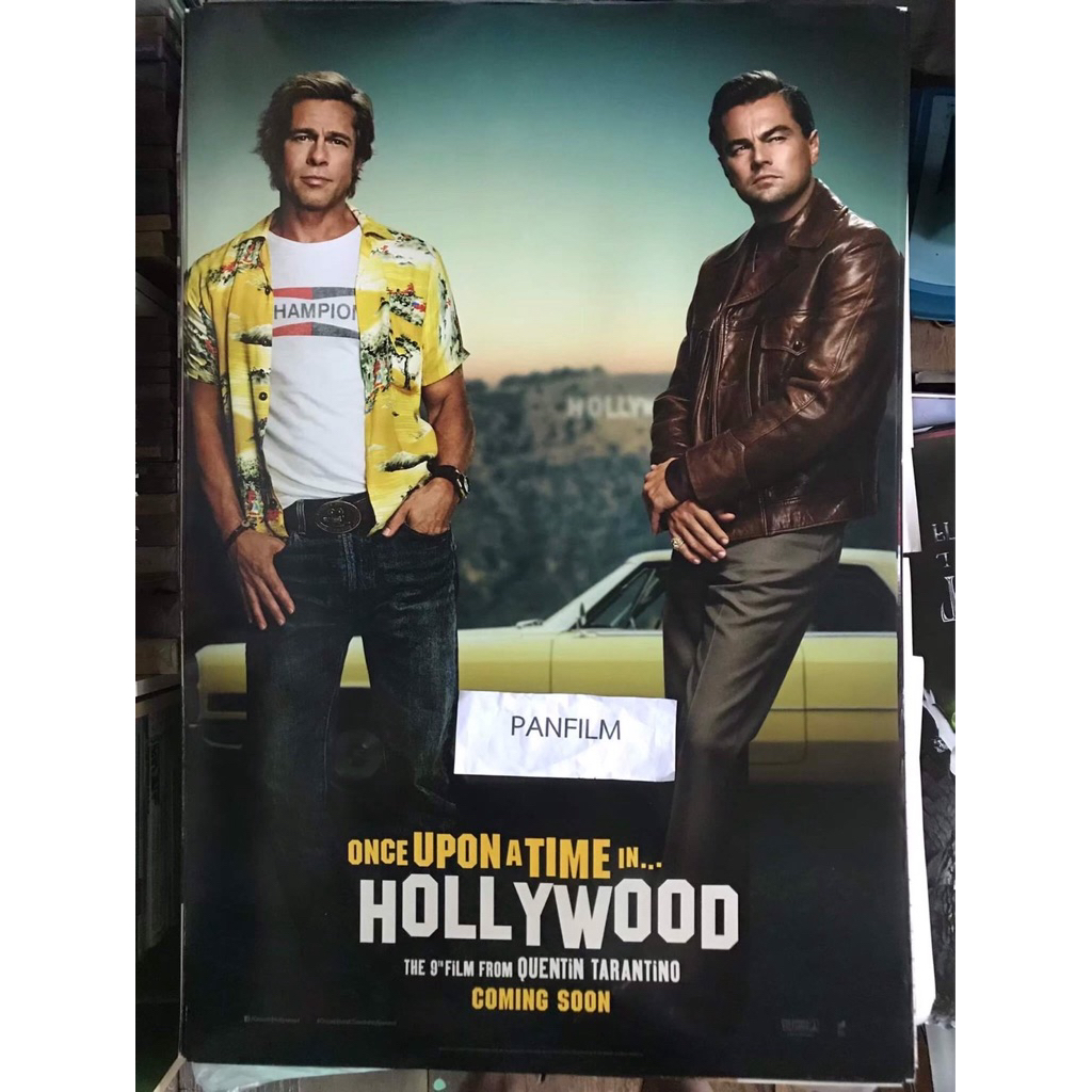 Once Upon a Time in Hollywood (กาลครั้งหนึ่งในฮอลลีวู้ด) โปสเตอร์ภาพยนตร์