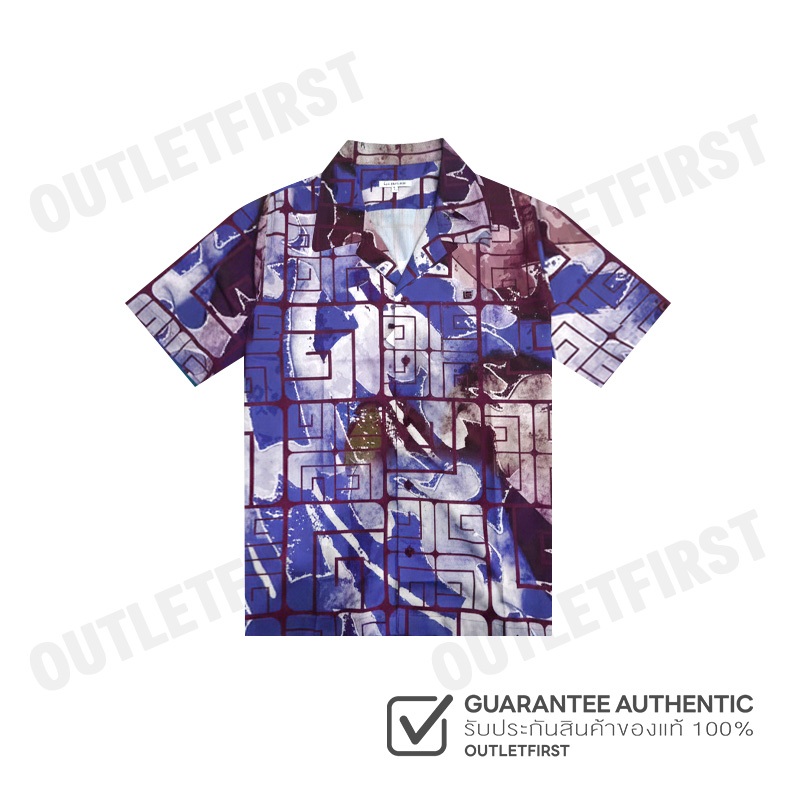 GUY LAROCHE รุ่น MAN'S HAWAIIAN SHIRT CODE: BAC7401S5VI เสื้อเชิ้ต เสื้อแขนสั้น เสื้อผู้ชาย