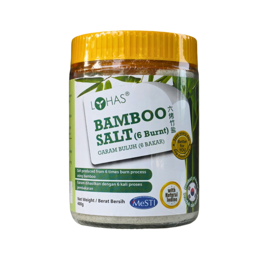 LOHAS l Bamboo Salt 400g เกลือไม้ไผ่ l Macrobiotic World Natural Efe l Salt l SYM